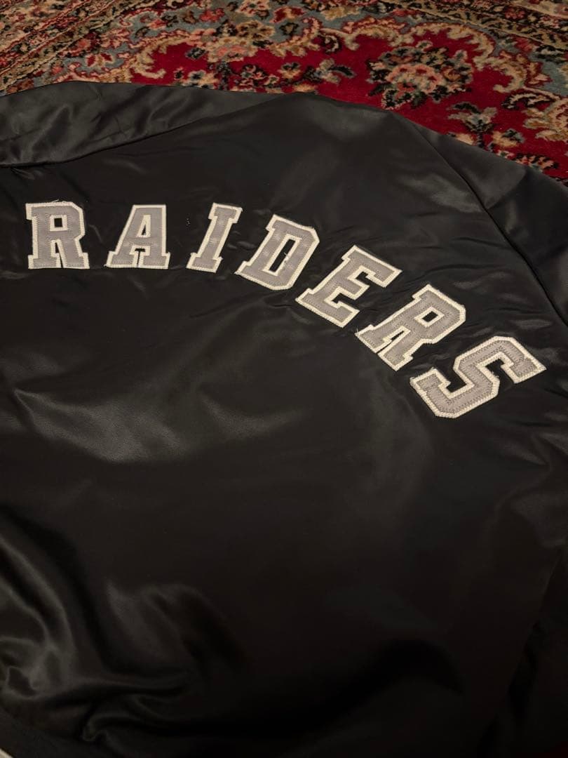 あ90s chalk line RIDERS スタジャン USA製　レイ