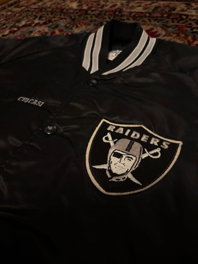 あ90s chalk line RIDERS スタジャン USA製　レイ