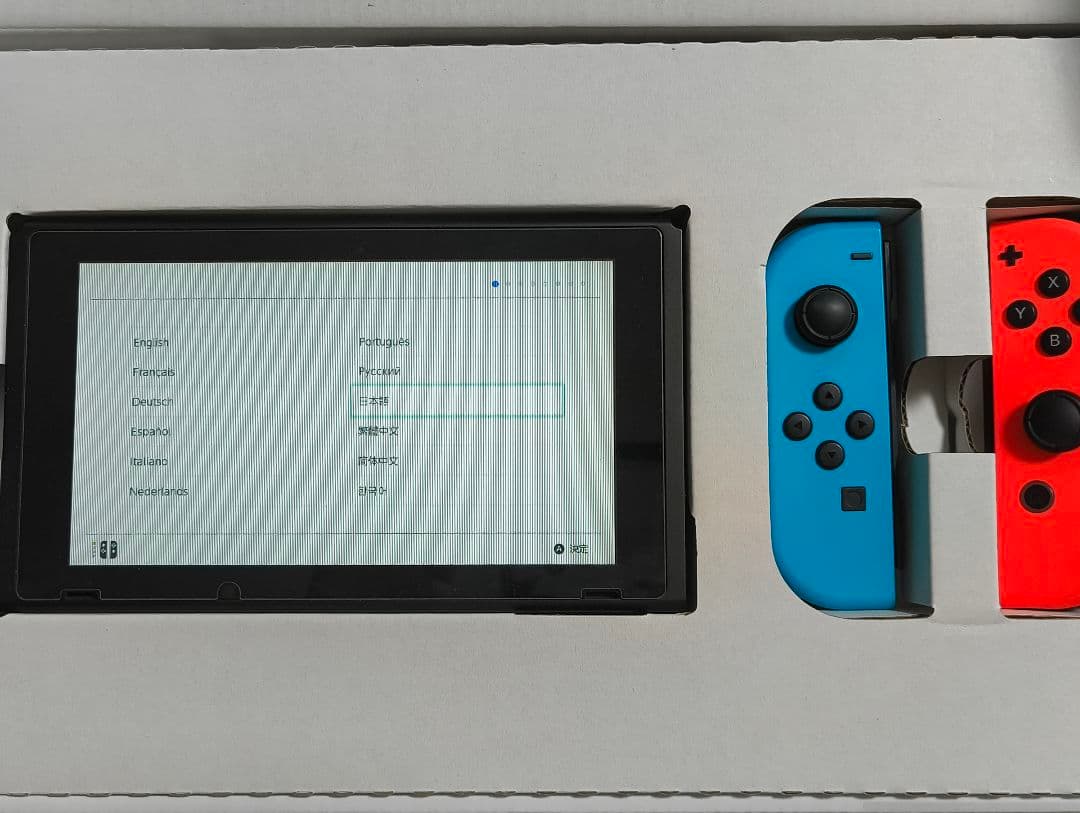 任天堂Switch 本体 Nintendo Switch 本体　少し液晶焼け