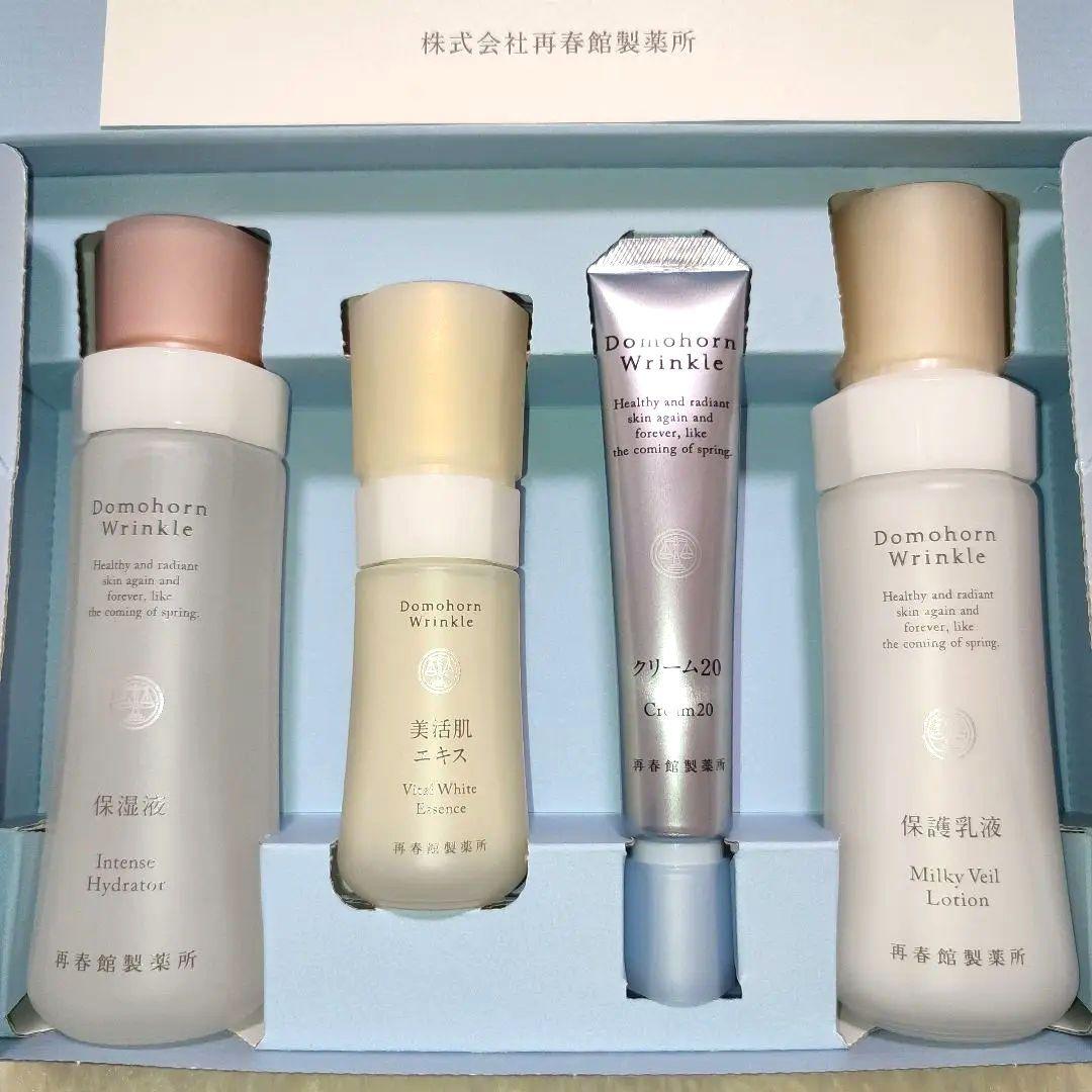 ★ホタル★【ドモホルンリンクル】リニューアル 基本4点 美活液クリーム他