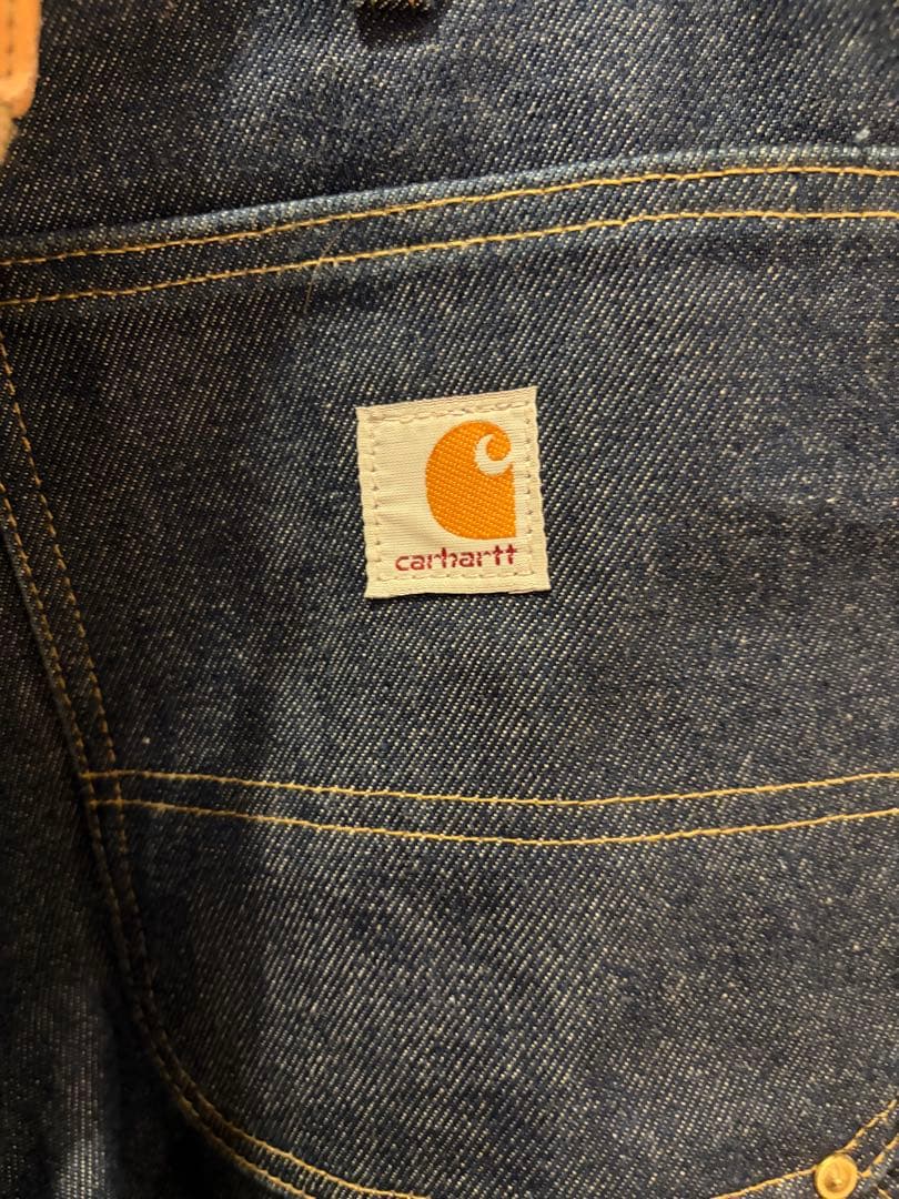 Carhartt サスペンダー付きダブルニーワークパンツ
