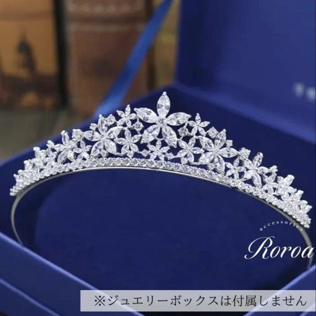 ブライダルアクセサリーセット　フラワーモチーフ