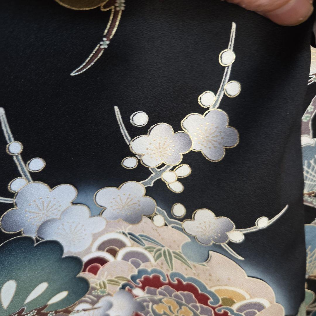 MMm　1-10　正絹　男の子お祝い着物　長襦袢付き　産着　七五三　逸品