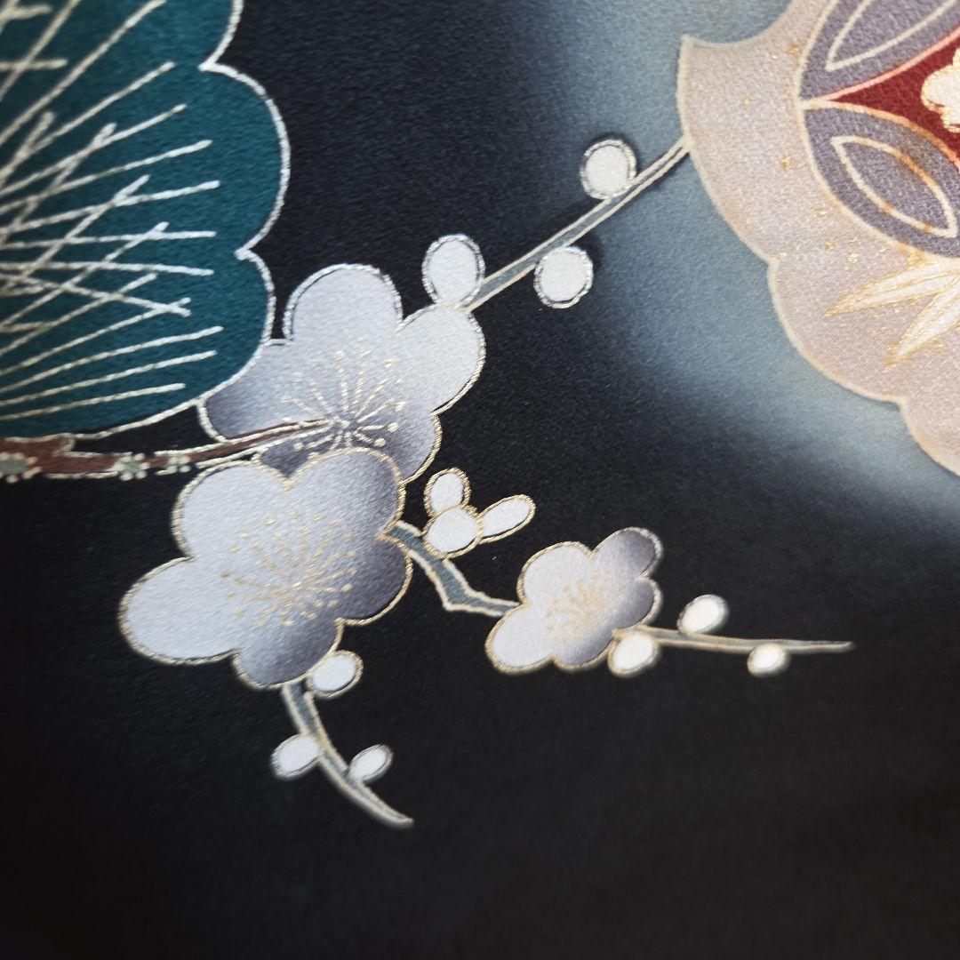 MMm　1-10　正絹　男の子お祝い着物　長襦袢付き　産着　七五三　逸品