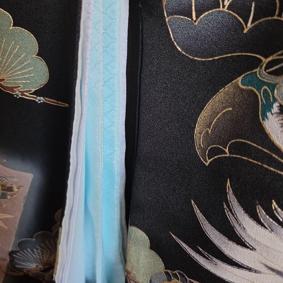 MMm　1-10　正絹　男の子お祝い着物　長襦袢付き　産着　七五三　逸品