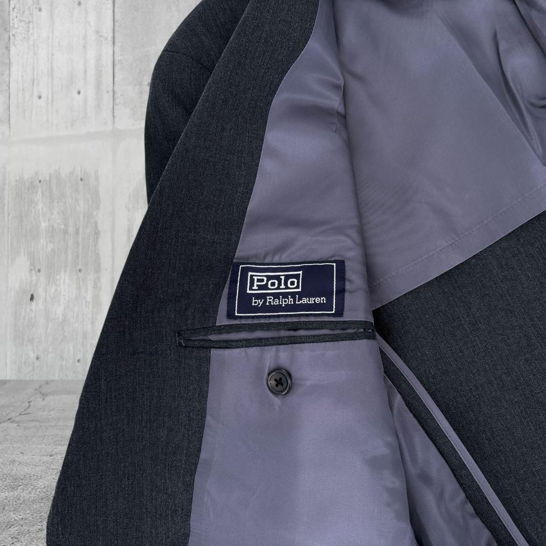 【美品】ポロ ラルフ ローレン　スーツ　セットアップ　ジャケット　90s