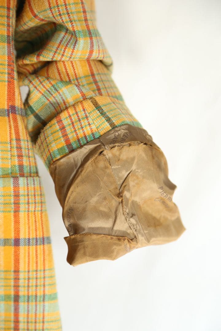 Pierre Cardin テーラードジャケット チェック柄 1970’s