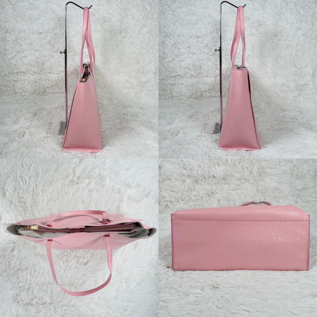 新品未使用 FURLA トートバッグ パラダイス Mサイズ A4対応 ピンク 1