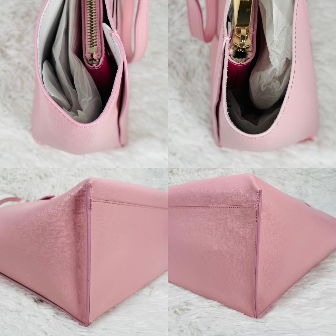 新品未使用 FURLA トートバッグ パラダイス Mサイズ A4対応 ピンク 1