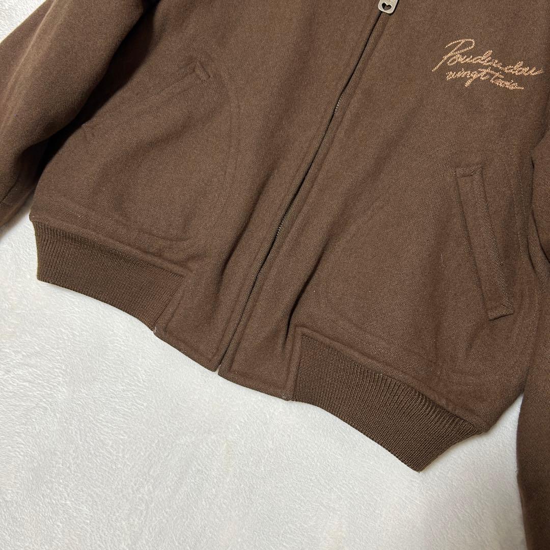 美品✨OLD POUDOUDOU 花柄刺繍 ジャケット　リバーシブル　80’s