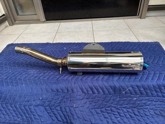 YAMAHAセロー250 BEAMS　パワートレックマフラー スリッポン