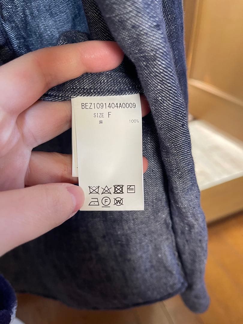 BEARDSLEY ビアズリー　デニムワンピース　フリーサイズ