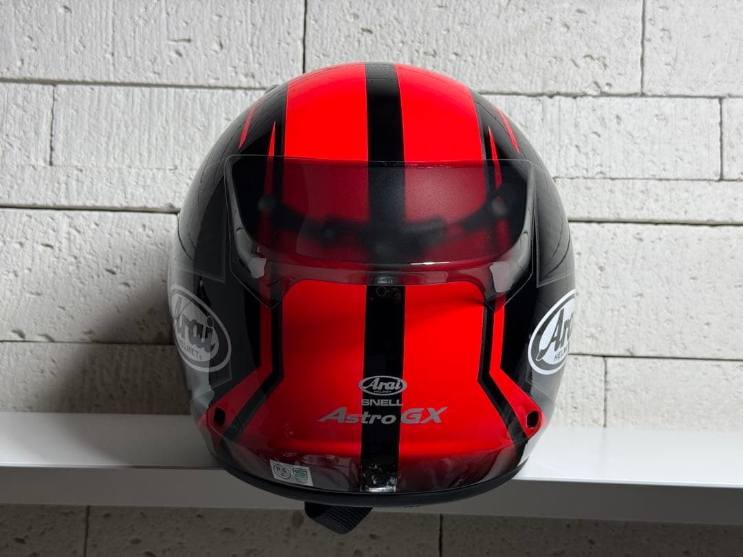 アライ(Arai) ASTRO GX SPINE レッド　（61.62センチ）