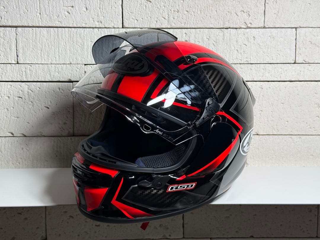 アライ(Arai) ASTRO GX SPINE レッド　（61.62センチ）