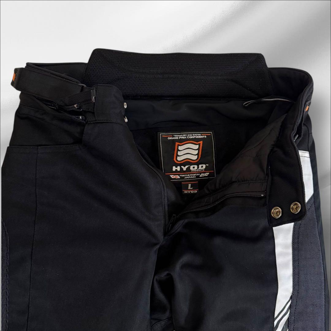 HYOD ヒョウドウ DIO ライディング　メッシュパンツ　ブラック　サイズ L