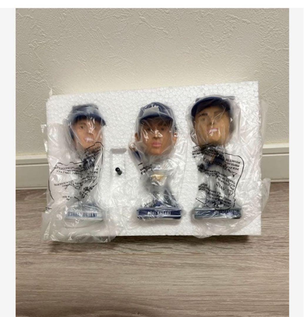 公式　DODGERS 大谷翔平 山本由伸　 　　　　佐々木朗希ボブルヘット