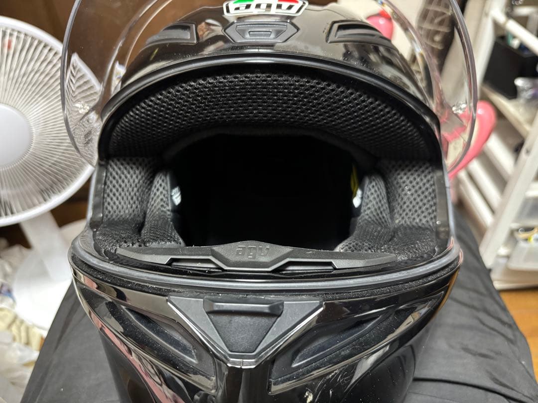AGV ブラック フルフェイスヘルメット
