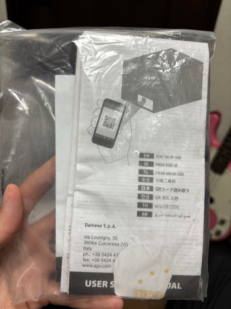 AGV ブラック フルフェイスヘルメット