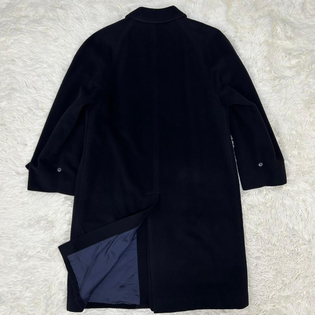 【訳あり極美品/L】バーバリー チェスターコート ウール カシミヤ ロングコート