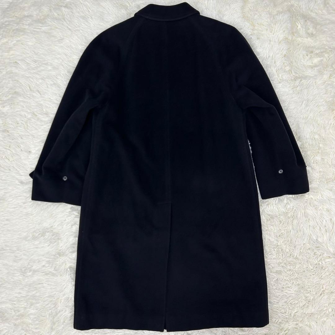 【訳あり極美品/L】バーバリー チェスターコート ウール カシミヤ ロングコート
