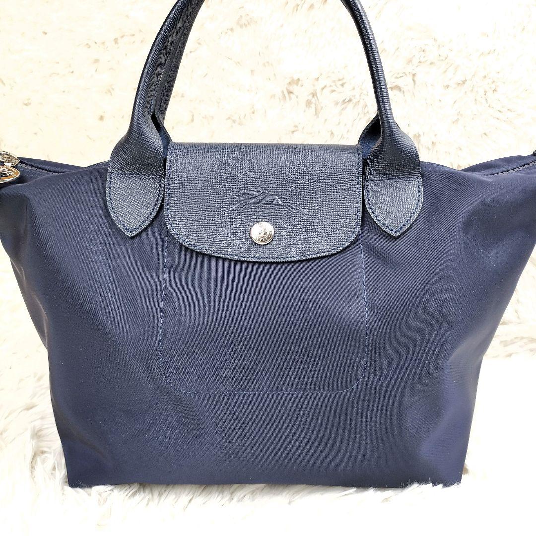 ✨️美品✨️ ロンシャン ルプリアージュ ネオ 2WAY ネイビー Sサイズ