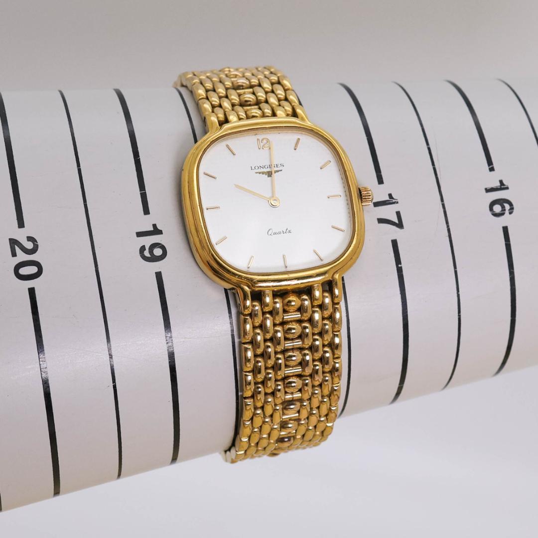 稼働 LONGINES 腕時計 フラッグシップ スクエア アンティーク 2653