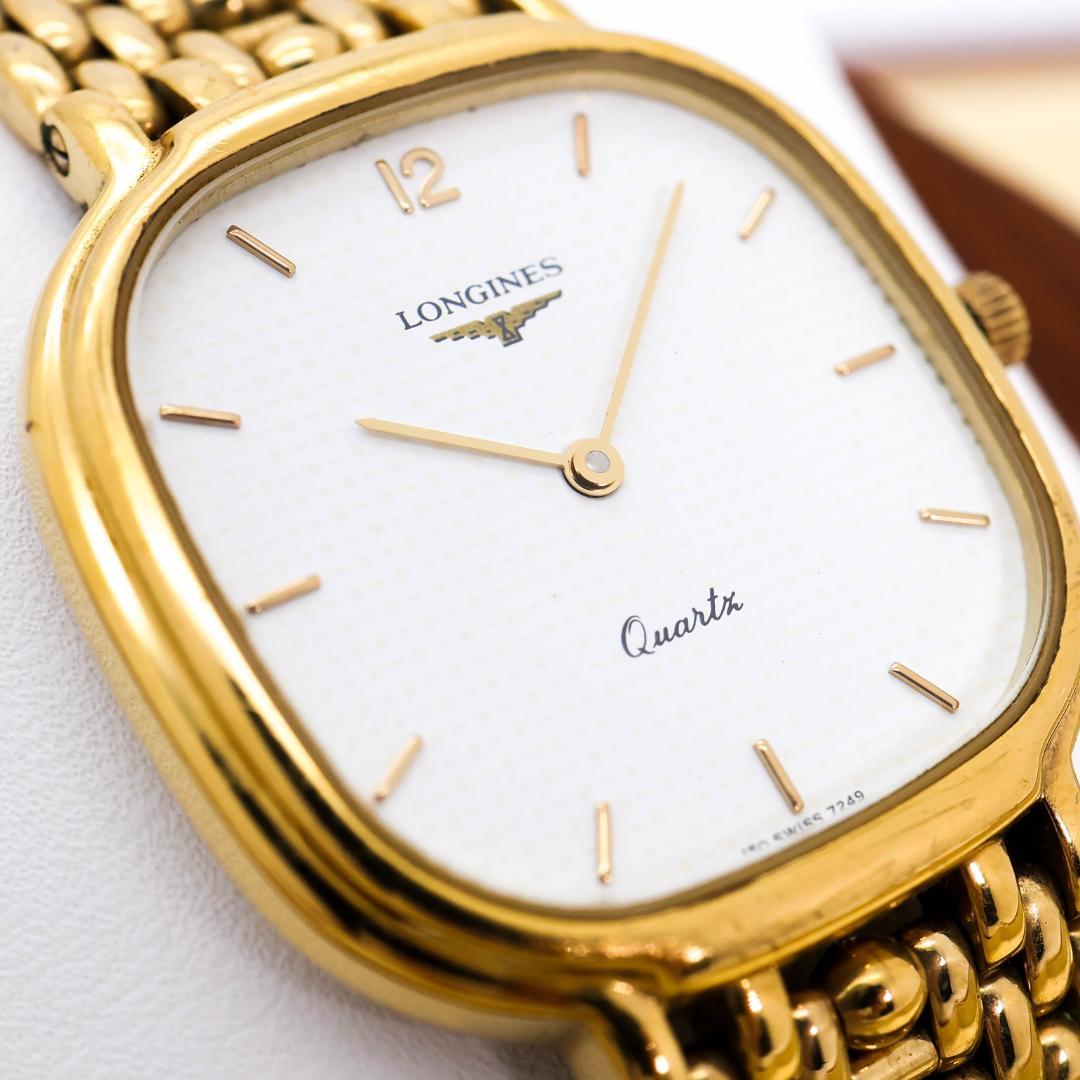 稼働 LONGINES 腕時計 フラッグシップ スクエア アンティーク 2653