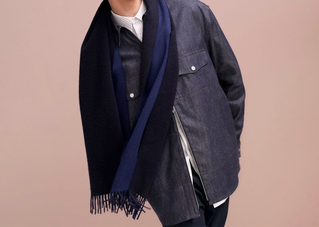 いもぽん　エルメス　マフラー　カシミア　HERMES 新品未使用