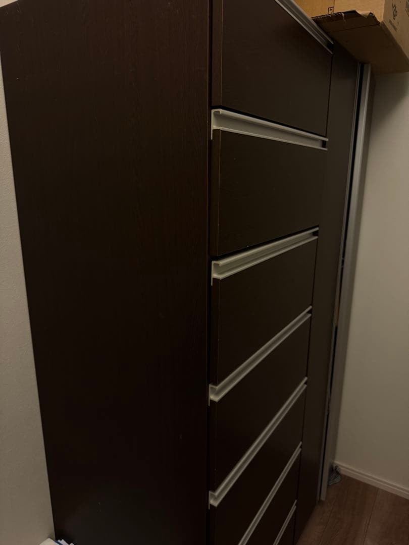 ダークブラウン 6段チェスト　Xyzxyzさん専用