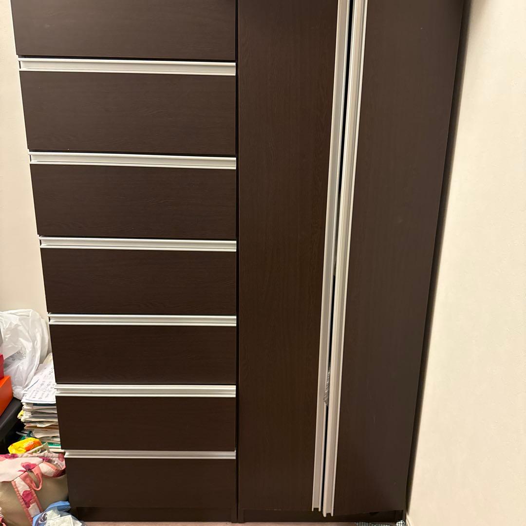 ダークブラウン 6段チェスト　Xyzxyzさん専用