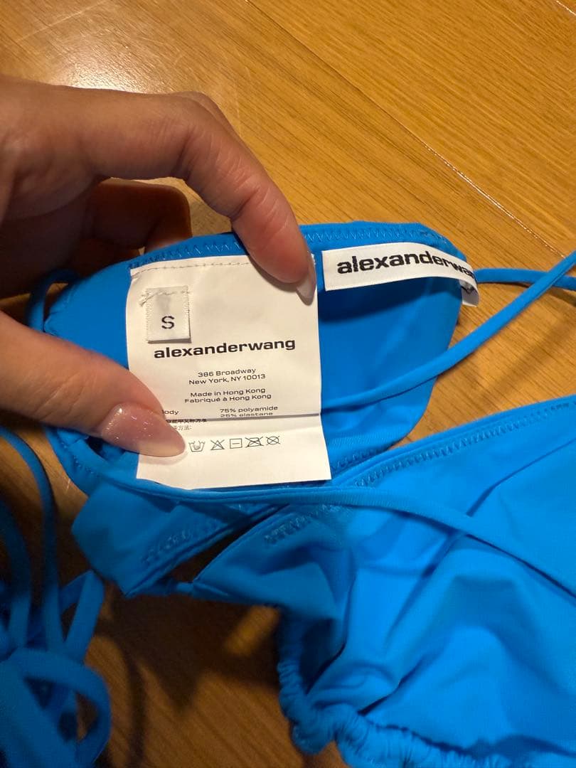 alexanderwang セパレート水着 S 青