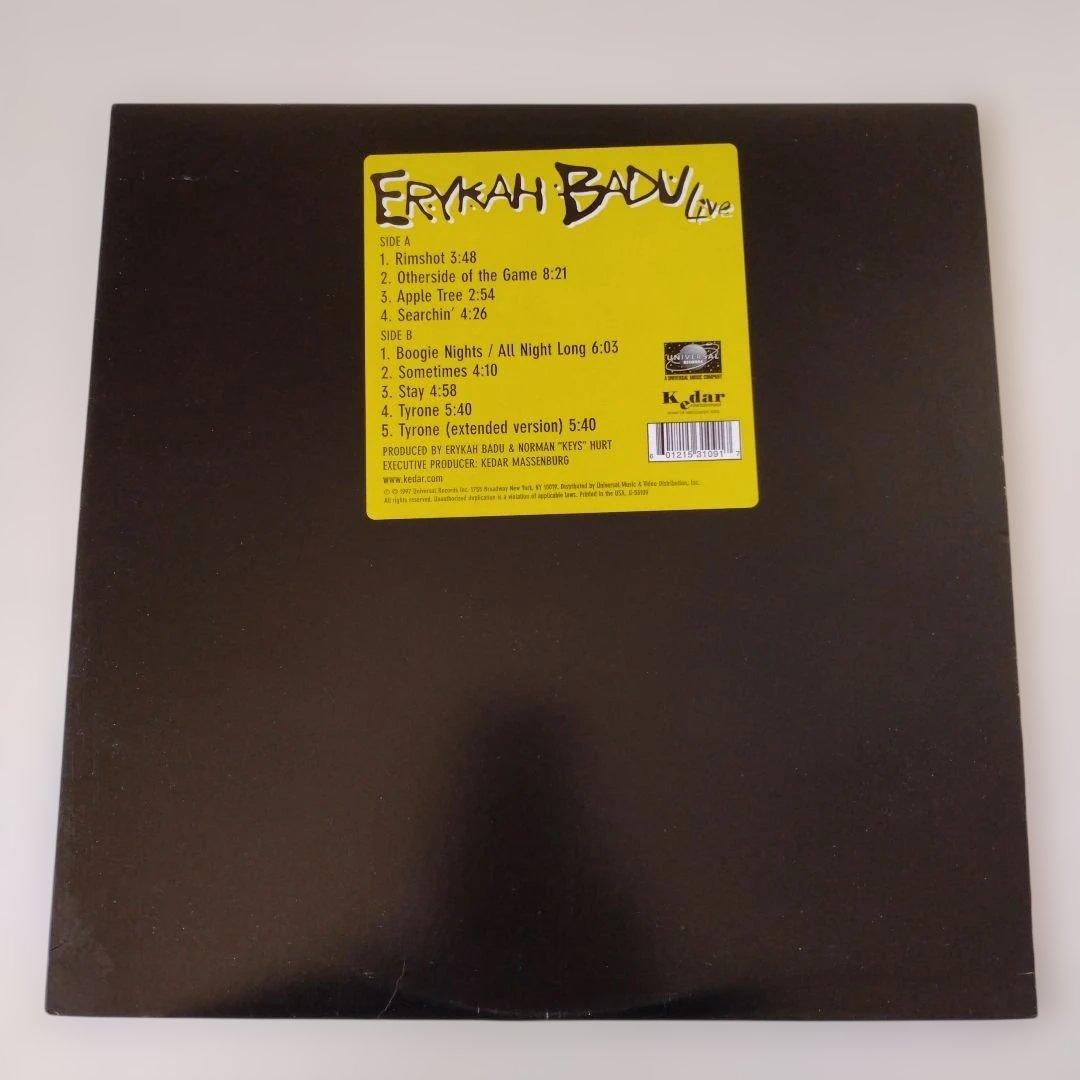 erykah badu「live」LP