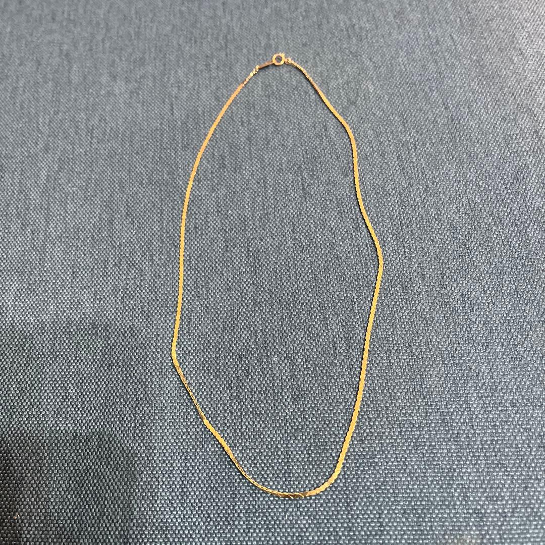 K18 ゴールドネックレス　5グラム