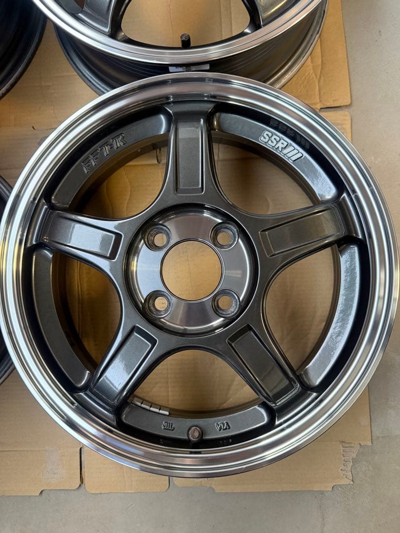 SSR GTX03 15インチ 5J +45 軽 タナベ タント アトレー