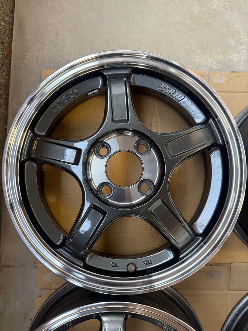 SSR GTX03 15インチ 5J +45 軽 タナベ タント アトレー