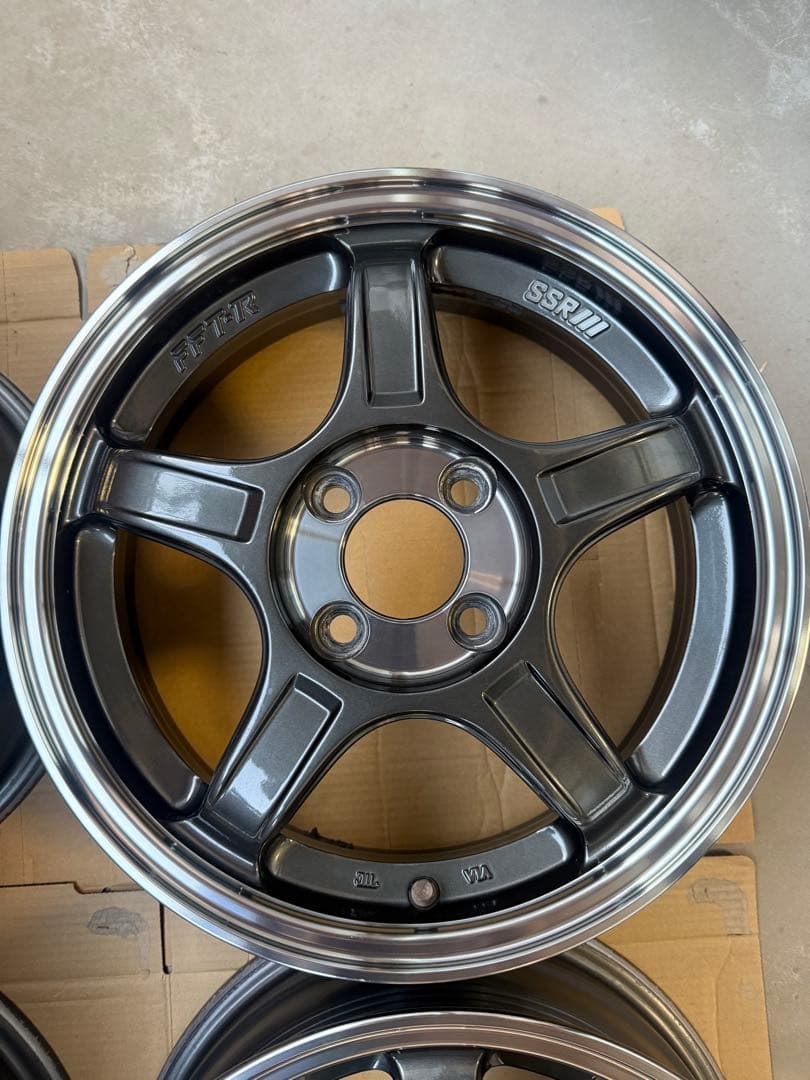 SSR GTX03 15インチ 5J +45 軽 タナベ タント アトレー