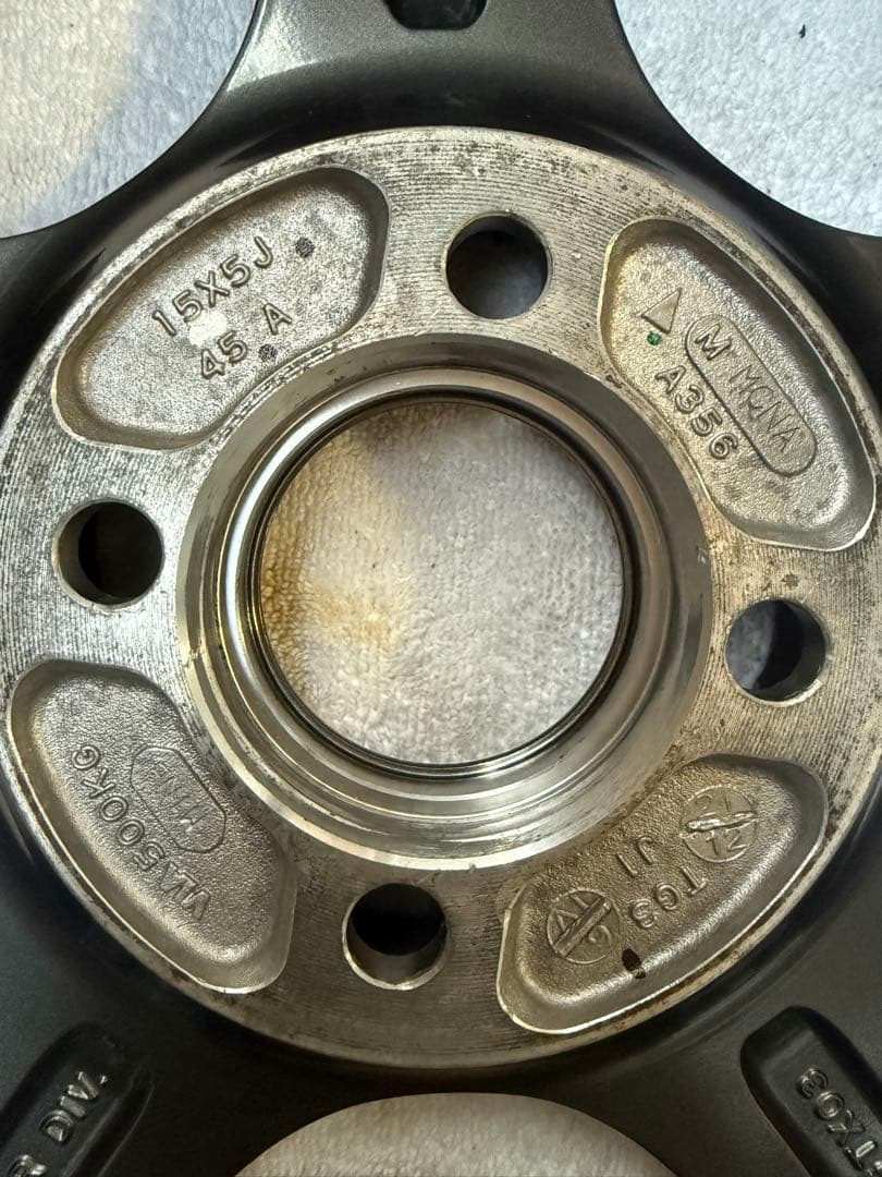 SSR GTX03 15インチ 5J +45 軽 タナベ タント アトレー