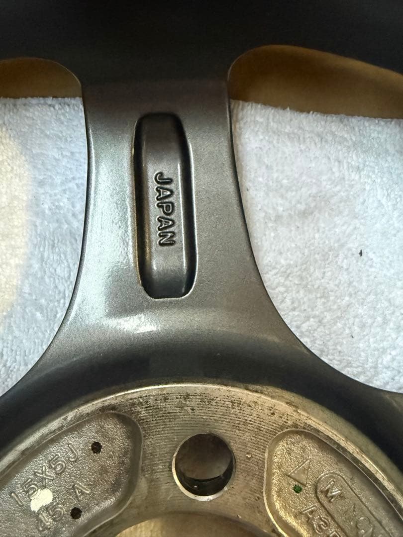 SSR GTX03 15インチ 5J +45 軽 タナベ タント アトレー