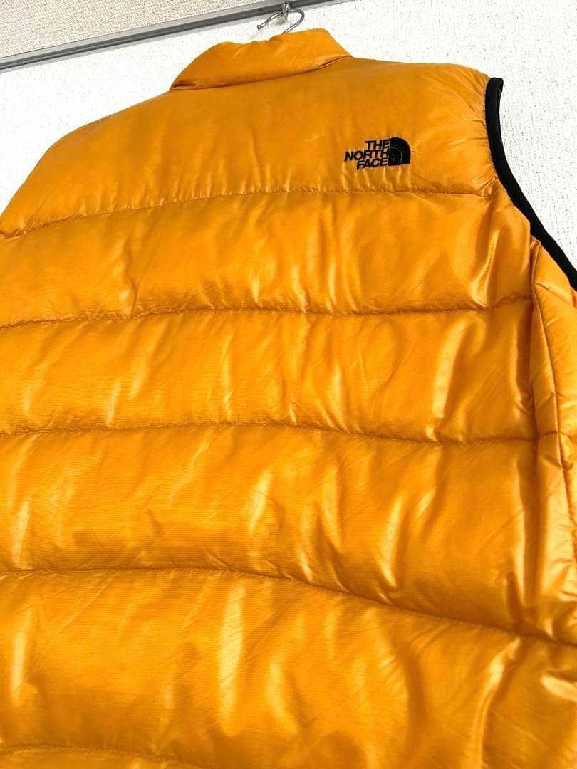 THE NORTH FACE イエロー ダウンベスト