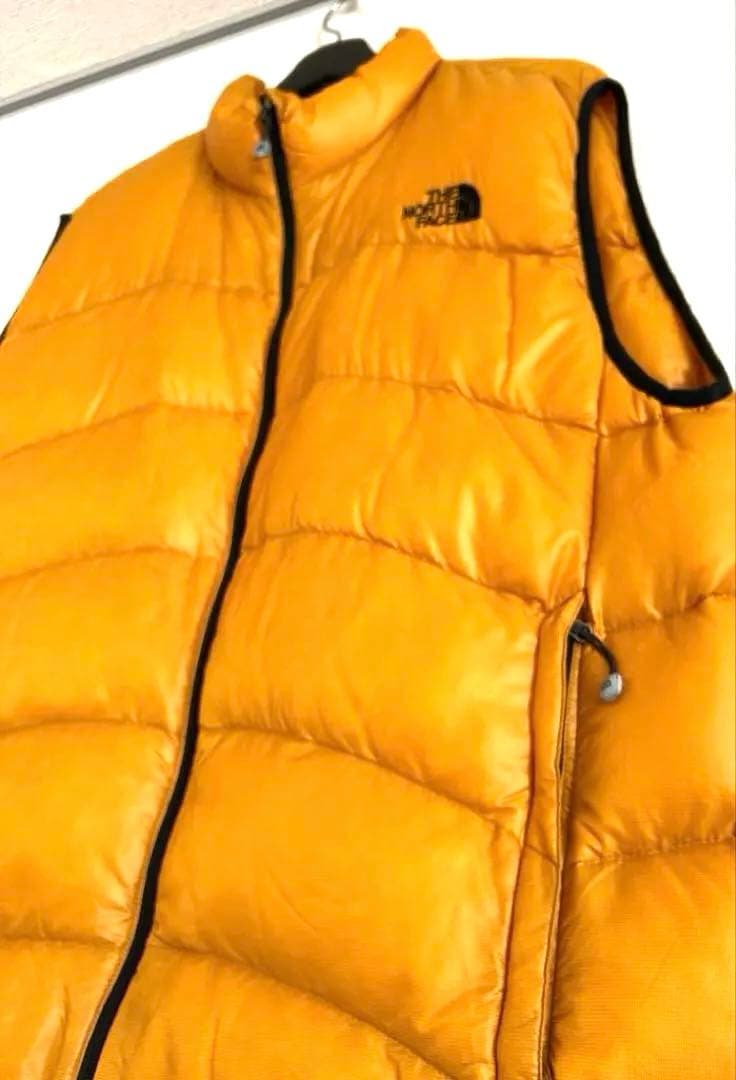THE NORTH FACE イエロー ダウンベスト