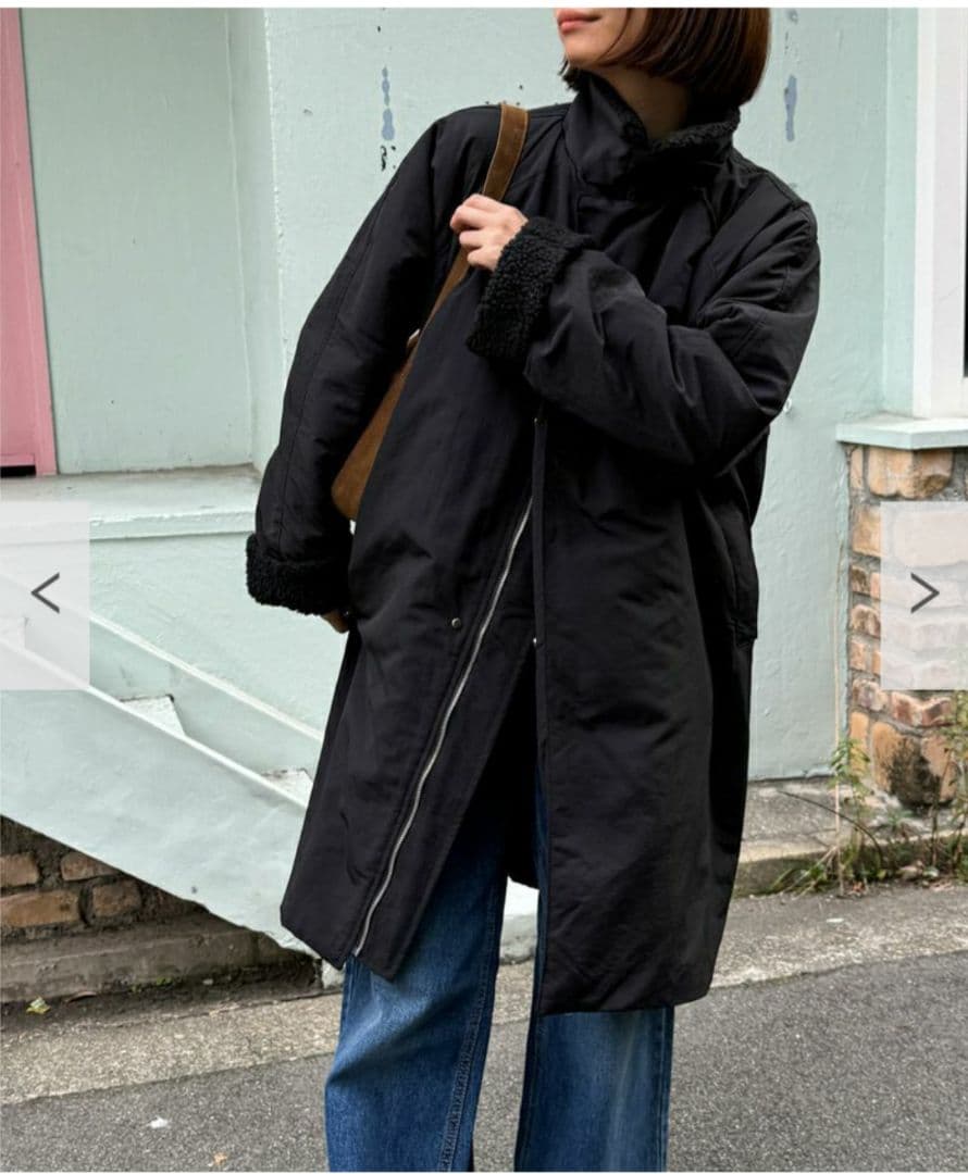 キャナルジーン　diggity 中ボアハーフコート