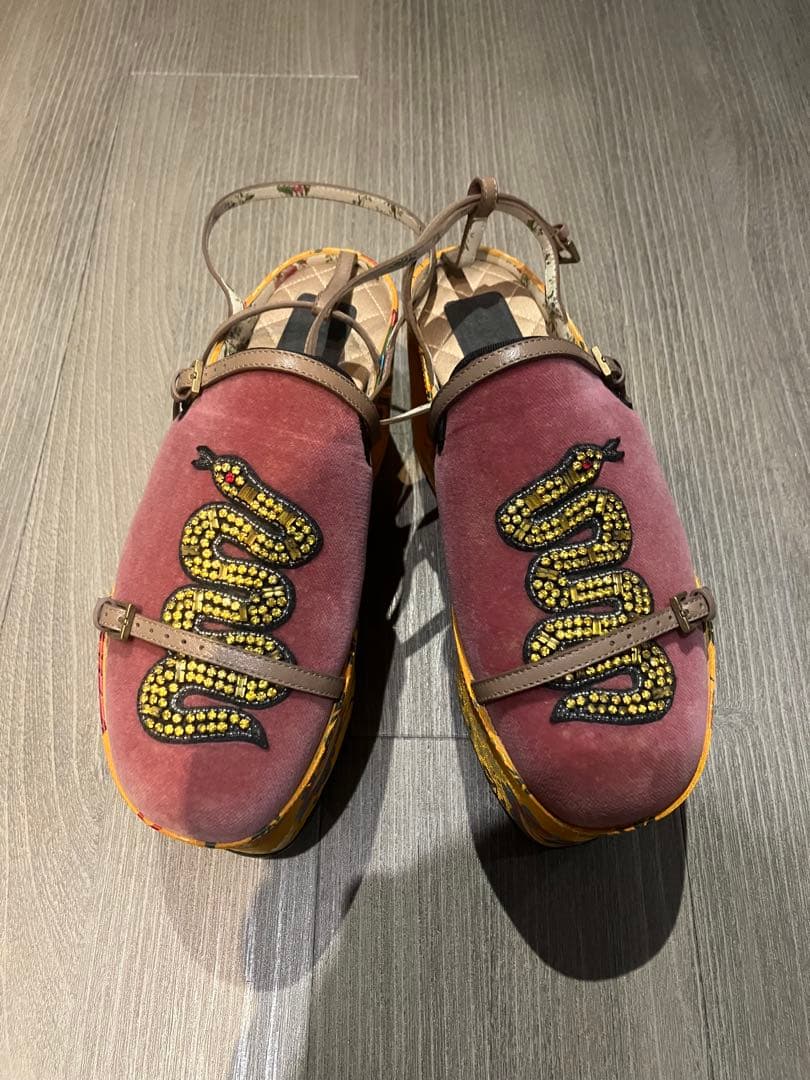 GUCCI 2017SS 厚底シューズ