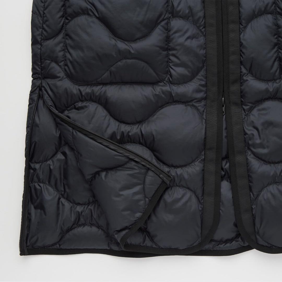 美品　完売品　ユニクロ×Theory ウルトラライトダウン　ロングベスト　XL