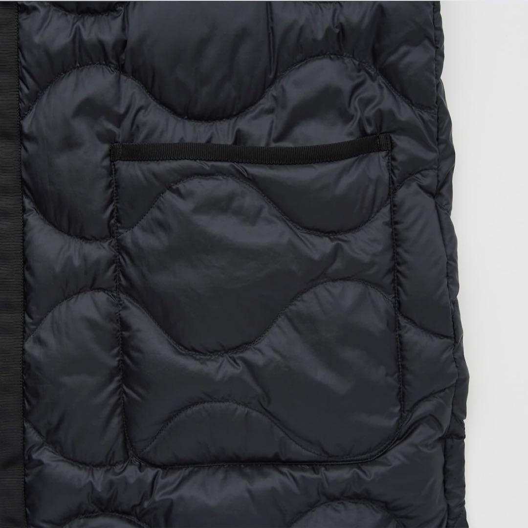 美品　完売品　ユニクロ×Theory ウルトラライトダウン　ロングベスト　XL