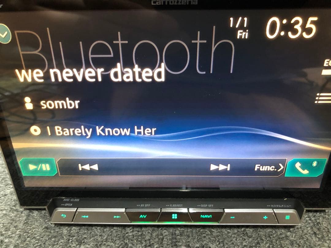 【ジャンク】carrozzeria CL900 8インチ　2018年データ