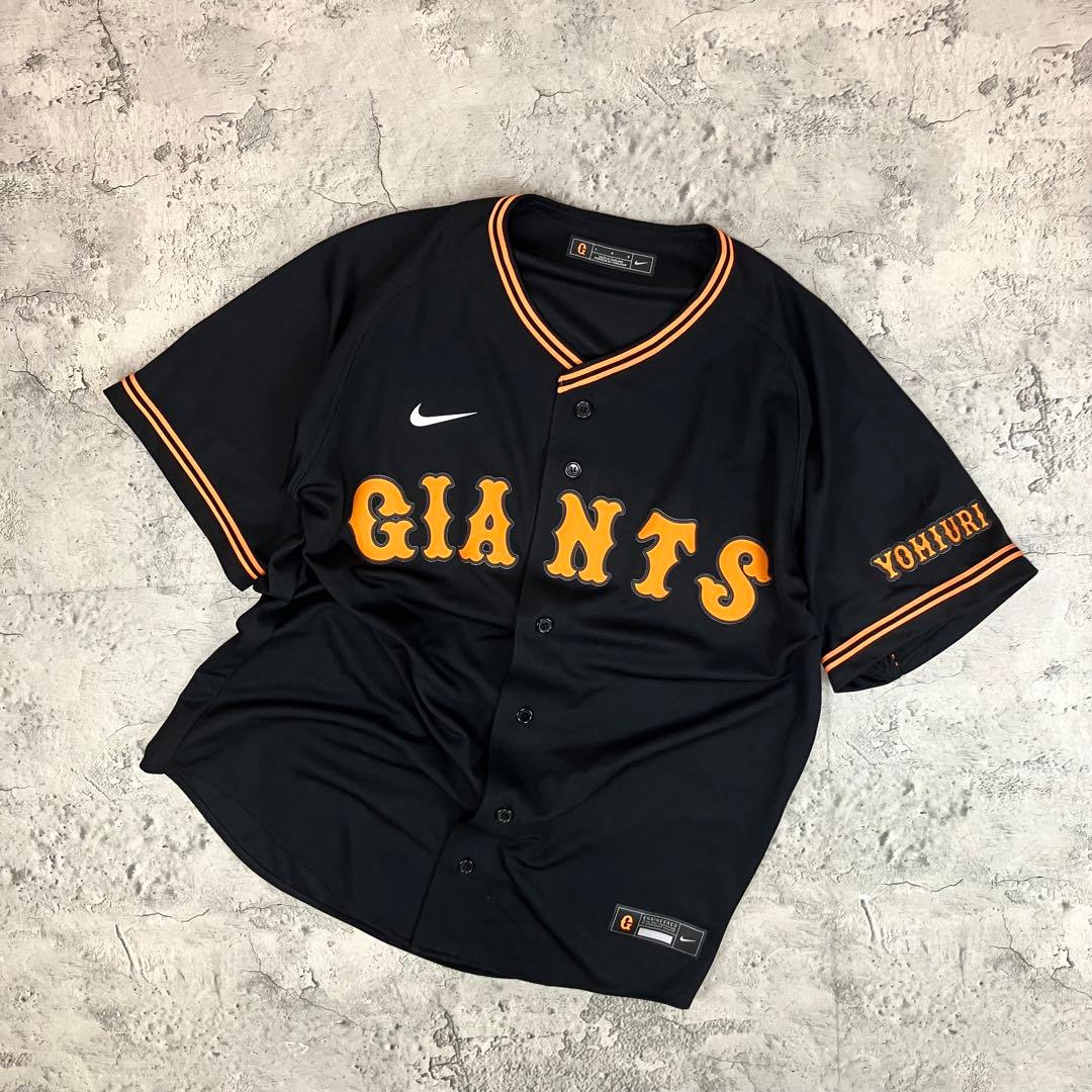 読売ジャイアンツ 巨人 3rd レプリカユニフォーム ナイキ 古着 ブラック L