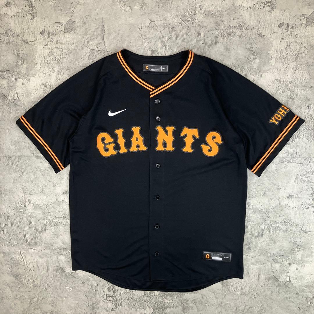 読売ジャイアンツ 巨人 3rd レプリカユニフォーム ナイキ 古着 ブラック L