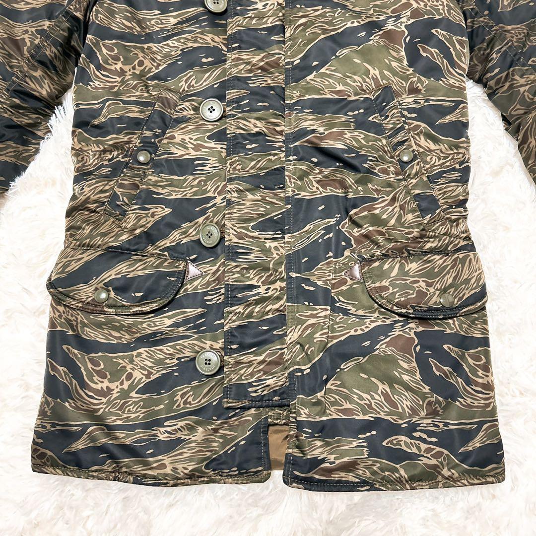 ✨極美品✨ ヒステリックグラマー カモフラ 迷彩 プリマロフト N-3B