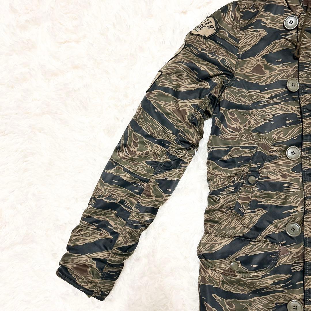 ✨極美品✨ ヒステリックグラマー カモフラ 迷彩 プリマロフト N-3B