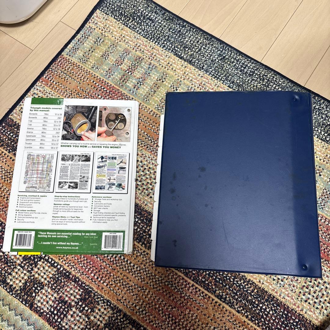 トライアンフ ボンネビル　スラクストン　サービスマニュアル　整備説明書　プロ仕様